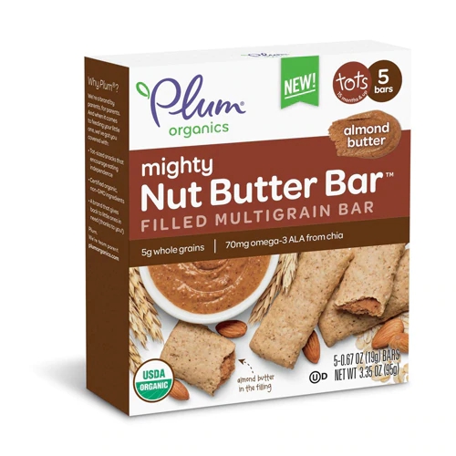 Comprar Plum Organics Mighty Nut Butter Bar Almond Butter -- 0.67 oz Each / Pack of 5