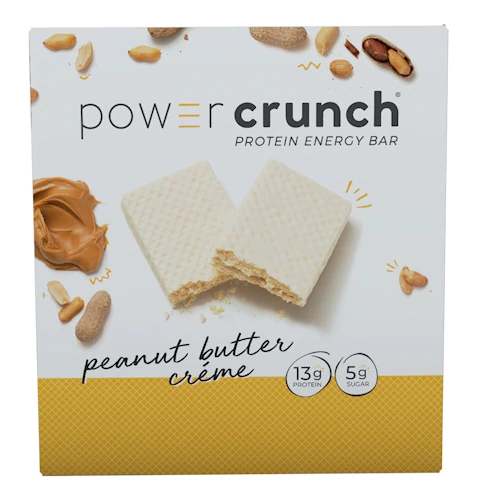Power Crunch Protein Energy Bar Peanut Butter Creme -- 12 Bars