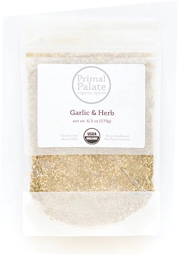 Comprar Primal Palate Organic Spices Garlic & Herb -- 6.3 oz