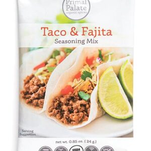 Primal Palate Seasoning Mix Taco & Fajita -- 0.85 oz