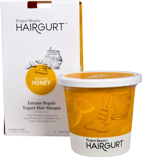 Comprar Project Beauty Hairgurt™ Yogurt Hair Masque Intense Repair Almond Honey -- 2 Tubs