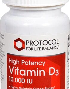 Protocol For Life Balance Vitamin D3 High Potency -- 10000 IU - 120 Softgels