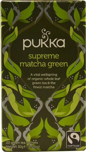 Comprar Pukka Green Tea Sachets Supreme Matcha Green -- 20 Tea Bags