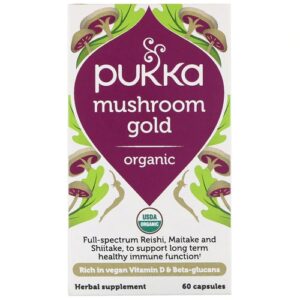 Comprar Pukka Mushroom Gold Organic -- 60 Capsules