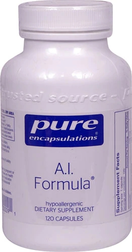 Pure Encapsulations A.I. Formula hypoallergenic Dietary Supplement -- 120 Capsules