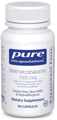 Comprar Pure Encapsulations Methylcobalamin -- 1000 mcg - 60 Capsules