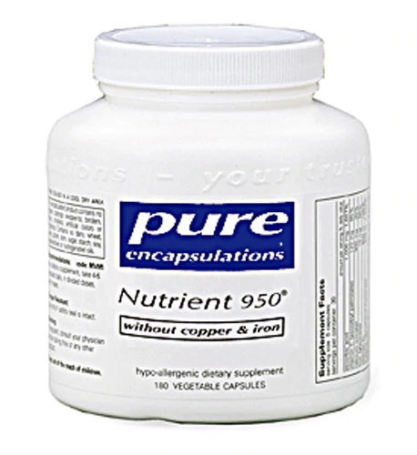 Comprar Pure Encapsulations Nutrient 950® without Copper & Iron -- 180 Vegetarian Capsules