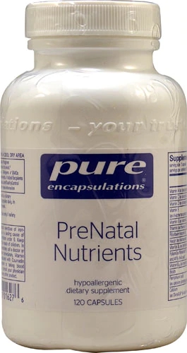 Pure Encapsulations PreNatal Nutrients -- 120 Capsules