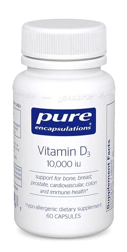 Comprar Pure Encapsulations Vitamin D3 -- 10000 IU - 60 Capsules
