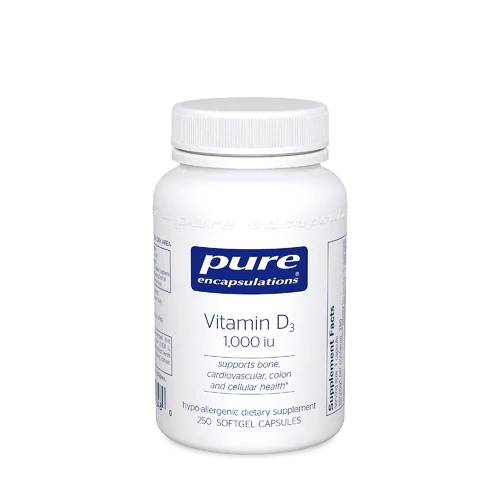 Comprar Pure Encapsulations Vitamin D3 -- 1000 IU - 250 Capsules
