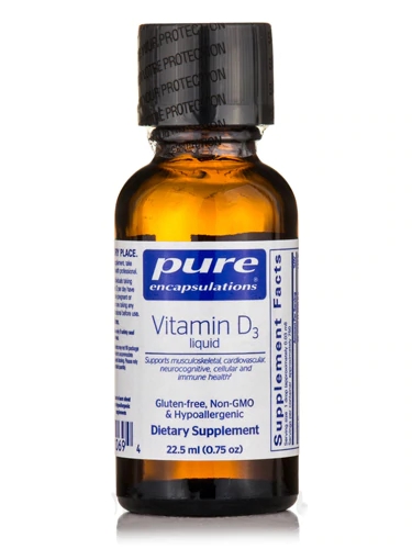 Comprar Pure Encapsulations Vitamin D3 Liquid -- 0.75 oz