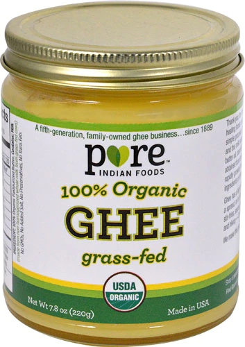 Comprar Pure Indian Foods Organic Ghee Grass-Fed -- 7.8 oz