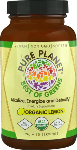Comprar Pure Planet Best of Greens Organic Lemon -- 79 grams