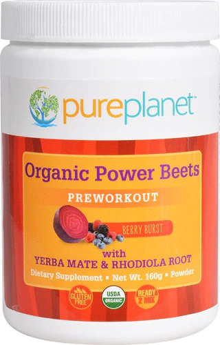 Comprar Pure Planet Organic Power Beets Preworkout -- 20 Servings