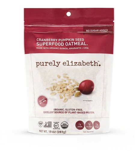 Comprar Purely Elizabeth Organic Superfood Oatmeal Gluten Free Cranberry Pumpkin Seed -- 10 oz