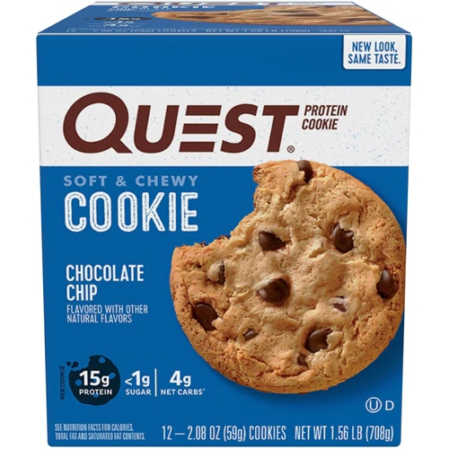 Quest Nutrition Protein Cookie Chocolate Chip -- 12 Cookies