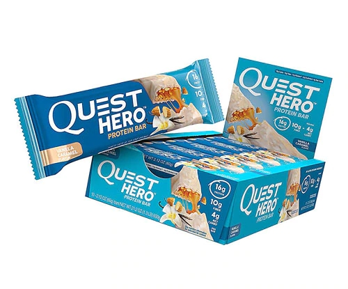 Comprar Quest Nutrition Quest HERO Protein Bar Vanilla Caramel -- 10 Bars