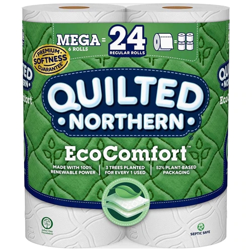 Comprar Quilted Northern Eco Comfort Toilet Paper Mega Rolls -- 6 Mega Rolls