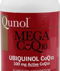 Qunol Mega CoQ10 -- 100 mg - 60 Softgels