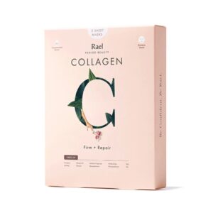 Rael Collagen Youth Island Facial Sheet Mask Pack -- 5 Sheet Masks