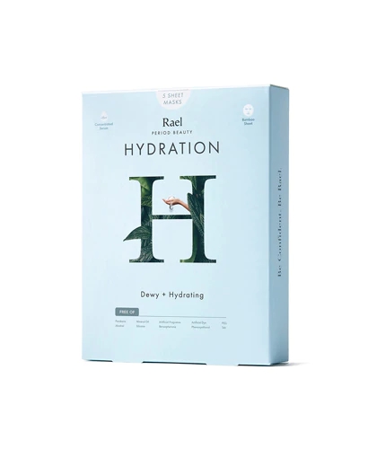 Rael Period Beauty Hydration Mask Pack -- 5 Sheet Masks