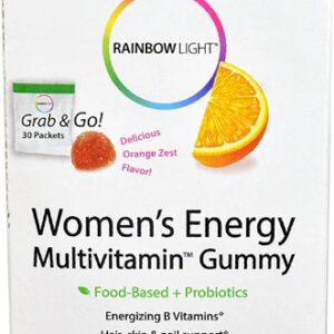 Rainbow Light Women's Multivitamin Gummy Orange Zest -- 30 Packets