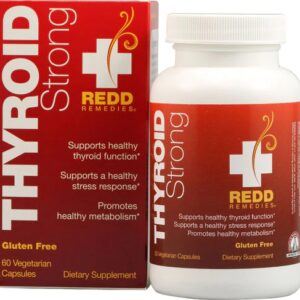 Redd Remedies Thyroid Strong -- 60 Vegetarian Capsules