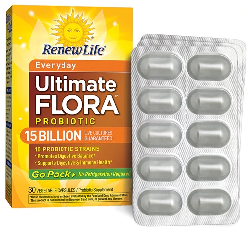 Comprar Renew Life Everyday Ultimate Flora™ Probiotic Everyday Go Pack -- 15 billion - 30 Vegetable Capsules
