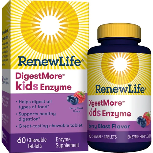Comprar Renew Life Kids Digestive Enzyme - Digest Smart® Enzyme Supplement Berry Blast -- 60 Chewable Tablets