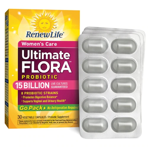 Comprar Renew Life Women's Care Probiotic Ultimate Flora™ -- 15 billion - 30 Vegetable Capsules Go Pack
