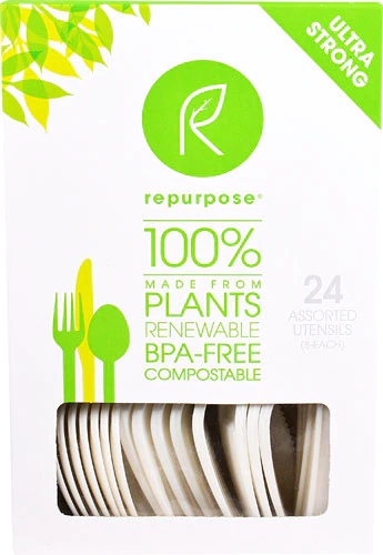 Comprar Repurpose Plant-Based High Heat Utensils Assorted (8-each) -- 24 Utensils