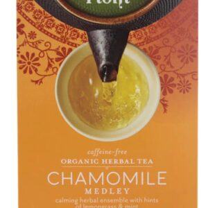 Rishi Tea Organic Herbal Tea Caffeine-Free Chamomile Medley -- 15 Tea Bags
