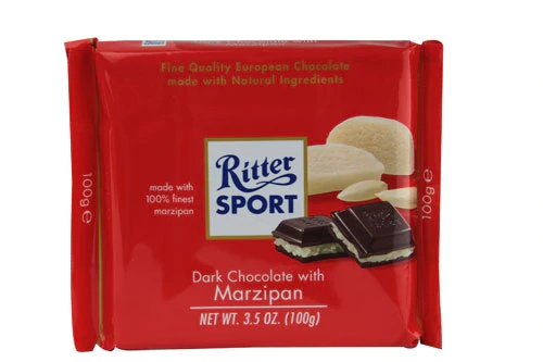Comprar Ritter Sport Dark Chocolate with Marzipan -- 3.5 oz
