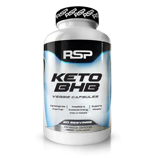 RSPNutrition Keto BHB Veggie Capsules -- 240 Veggie Capsules