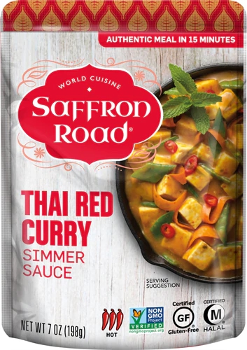 Comprar Saffron Road Gluten Free Simmer Sauce Thai Red Curry -- 7 oz