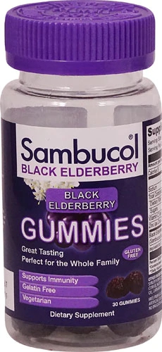 Comprar Sambucol Black Elderberry Gummies -- 30 Gummies