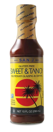 San-J Glazing and Dipping Sauce Sweet & Tangy -- 10 fl oz