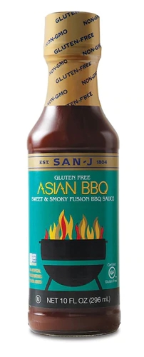San-J Gluten Free Asian BBQ Sauce -- 10 fl oz