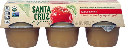 Comprar Santa Cruz Organic Apple Sauce -- 6 Cups