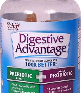 Comprar Schiff Digestive Advantage® Probiotic Gummies Plus Fiber Natural Fruit -- 65 Gummies