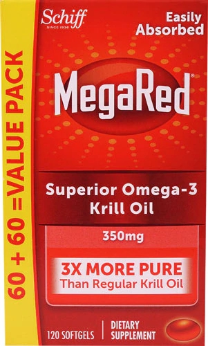 Comprar Schiff MegaRed® Omega-2 Krill Oil -- 350 mg - 120 Softgels