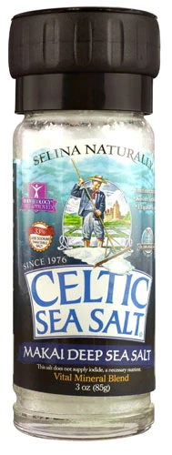 Comprar Selina Naturally Celtic Sea Salt Grinder Makai Deep Sea -- 3 oz