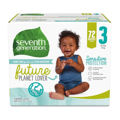 Comprar Seventh Generation Diaper Medium Stage 3 -- 72 Diapers