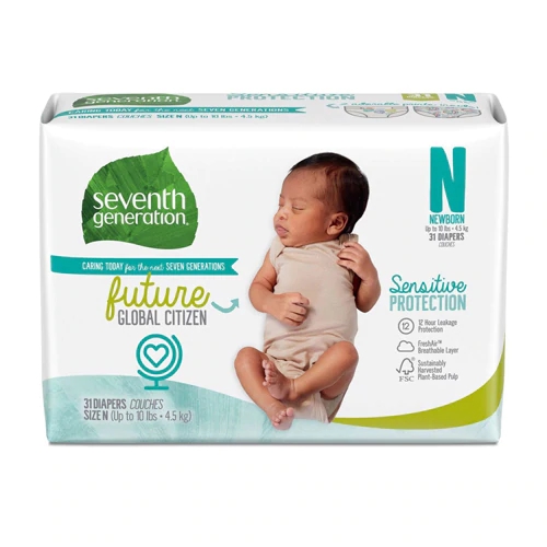 Comprar Seventh Generation Diaper Small Stage Newborn -- 31 Diapers