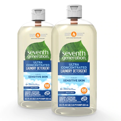 Comprar Seventh Generation Easy Dose Ultra Concentrated Laundry Detergent Free & Clear -- 23 oz Each / Pack of 2