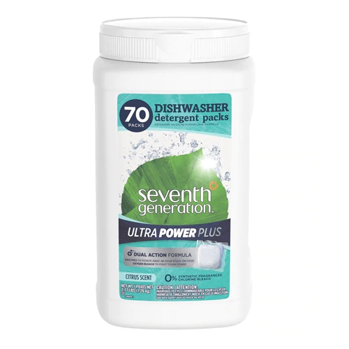 Comprar Seventh Generation Ultra Power Plus Automatic Dishwasher Detergent Packs Fresh Citrus -- 70 Pods