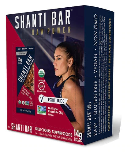 Comprar Shanti Bar Organic 14 G Protein Bar Gluten Free Nut Butter Chocolate Chip Maca -- 12 Bars