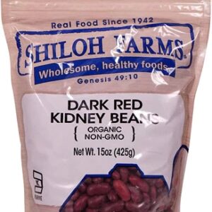 Shiloh Farms Organic Dark Red Kidney Beans -- 15 oz