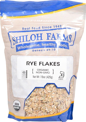 Shiloh Farms Organic Rye Flakes -- 15 oz