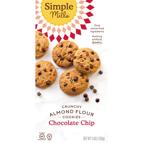 Comprar Simple Mills Crunchy Cookies Chocolate Chip -- 5.5 oz
